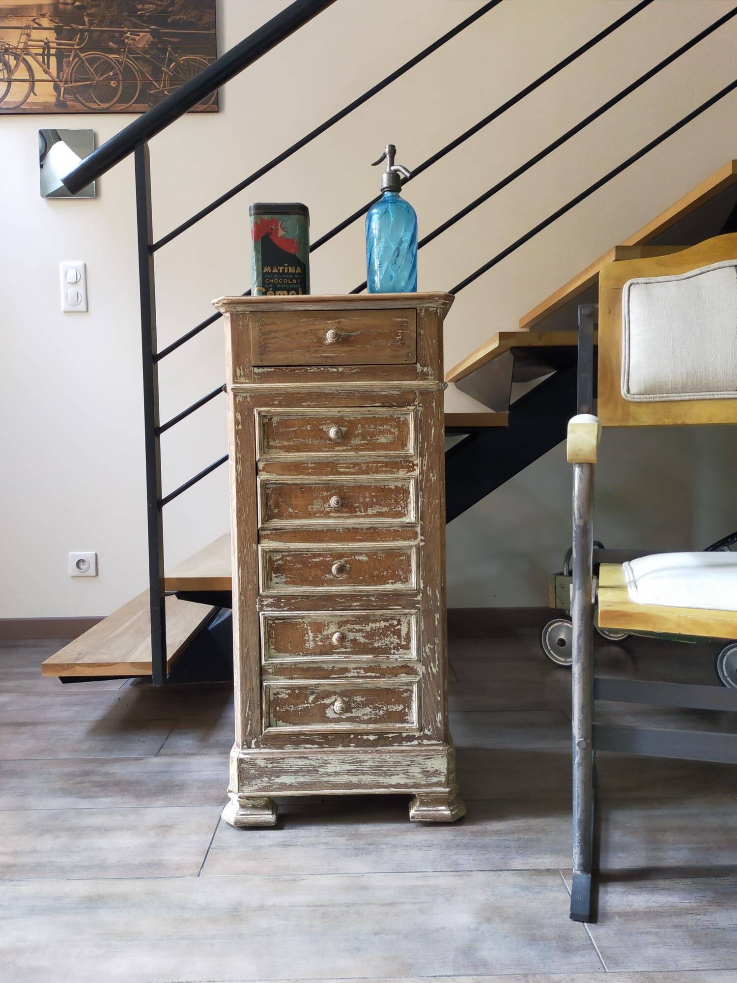 Solid wood storage unit