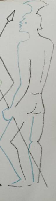 Jean Cocteau – Rare set of 3 lithographs – 1957 – Limited edition