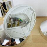 Pair of Concord chrome metal adjustable spotlights from the 70s