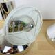 Pair of Concord chrome metal adjustable spotlights from the 70s