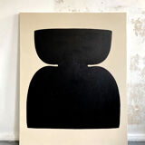 Abstract painting on canvas, 120x150cm