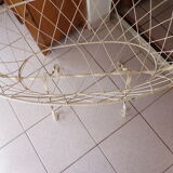 Cradle in wrought iron