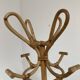 Vintage 50's rattan parrot coat rack
