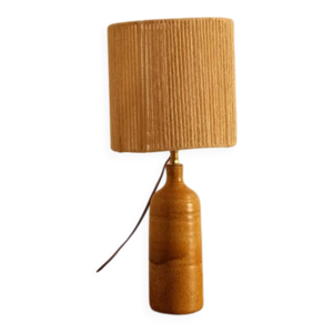 lampe céramique fauve