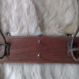 Wall coat rack 2 pateres