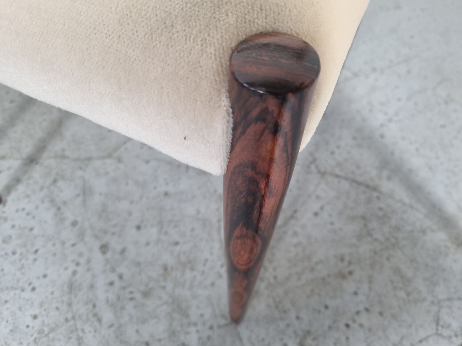 6 Scandinavian rosewood lubke chairs, 60s