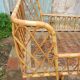 Vintage rattan child bed