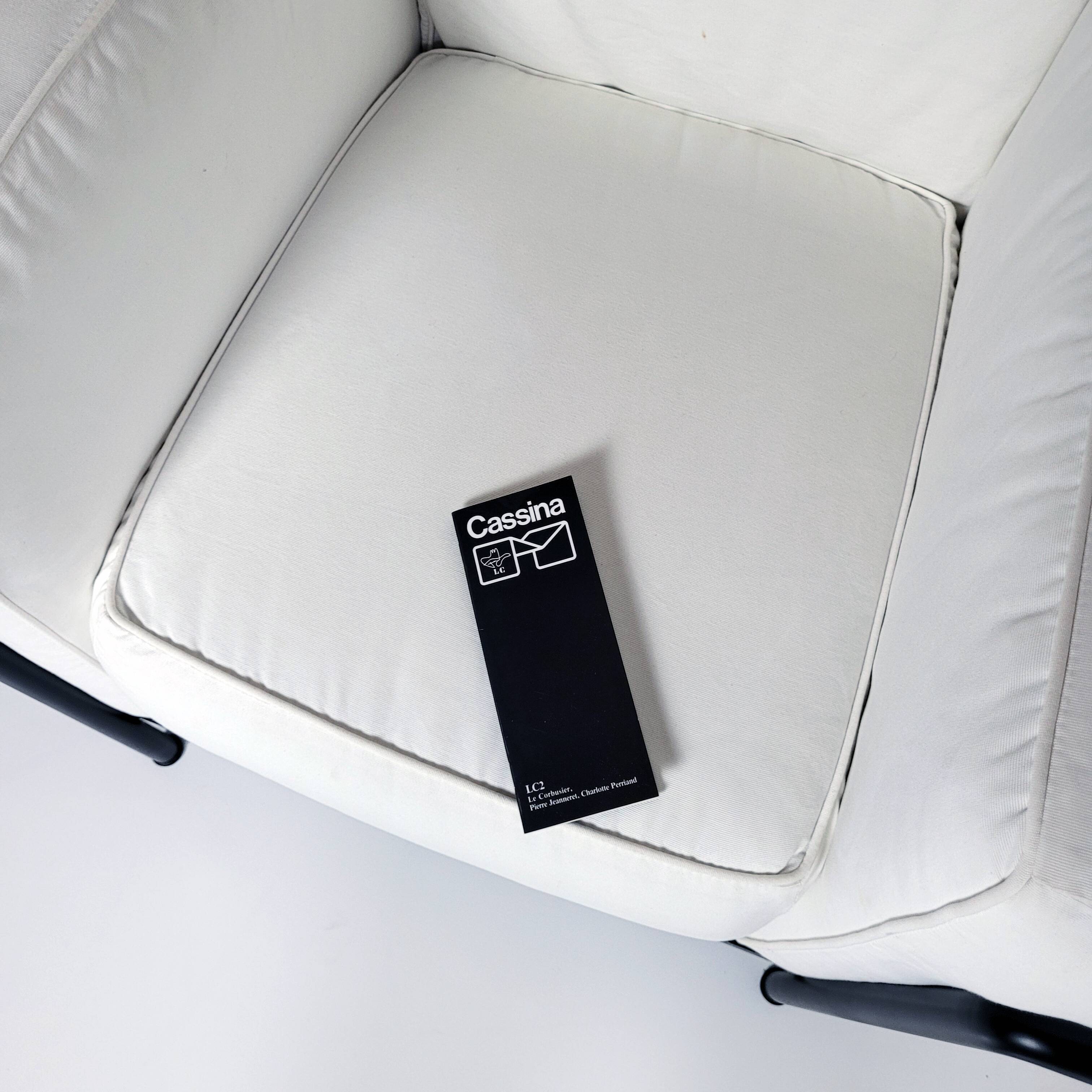 Cassina LC2 armchair, by Le Corbusier