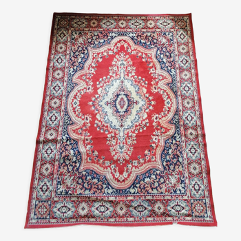 Large format oriental carpet - red