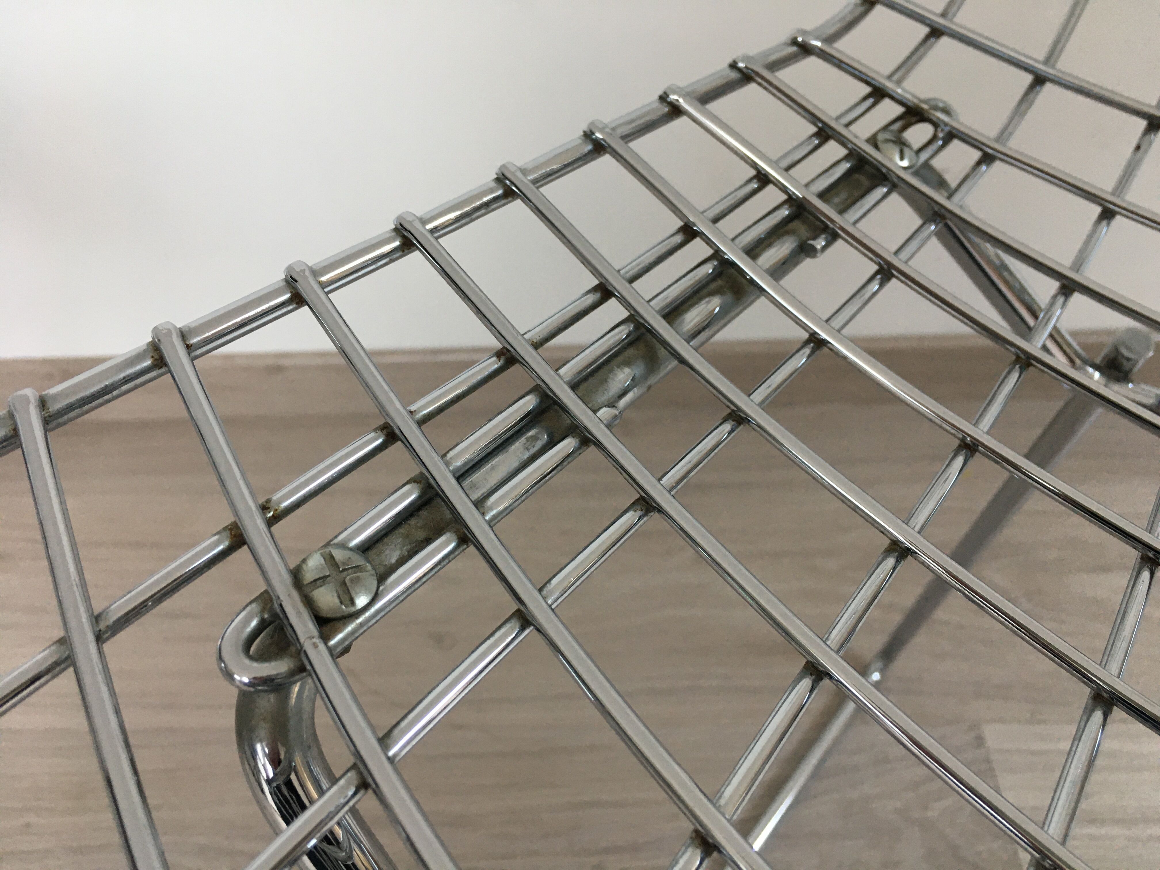 Set of chairs wire Harry Bertoia editions Knoll original 70s