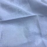 Set of 12 vintage white napkins with lilacs, monogrammed GSS.