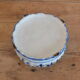 Advertising butter dish in earthenware from Desvres Maison Denis in Rennes