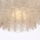German 1960s chandelier with 60 cristall glass tubes