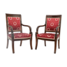 Pair of Empire-style armchairs