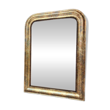 Louis Philippe mirror 81x60 heated copper