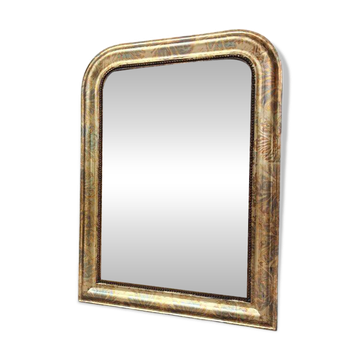 Louis Philippe mirror 81x60 heated copper