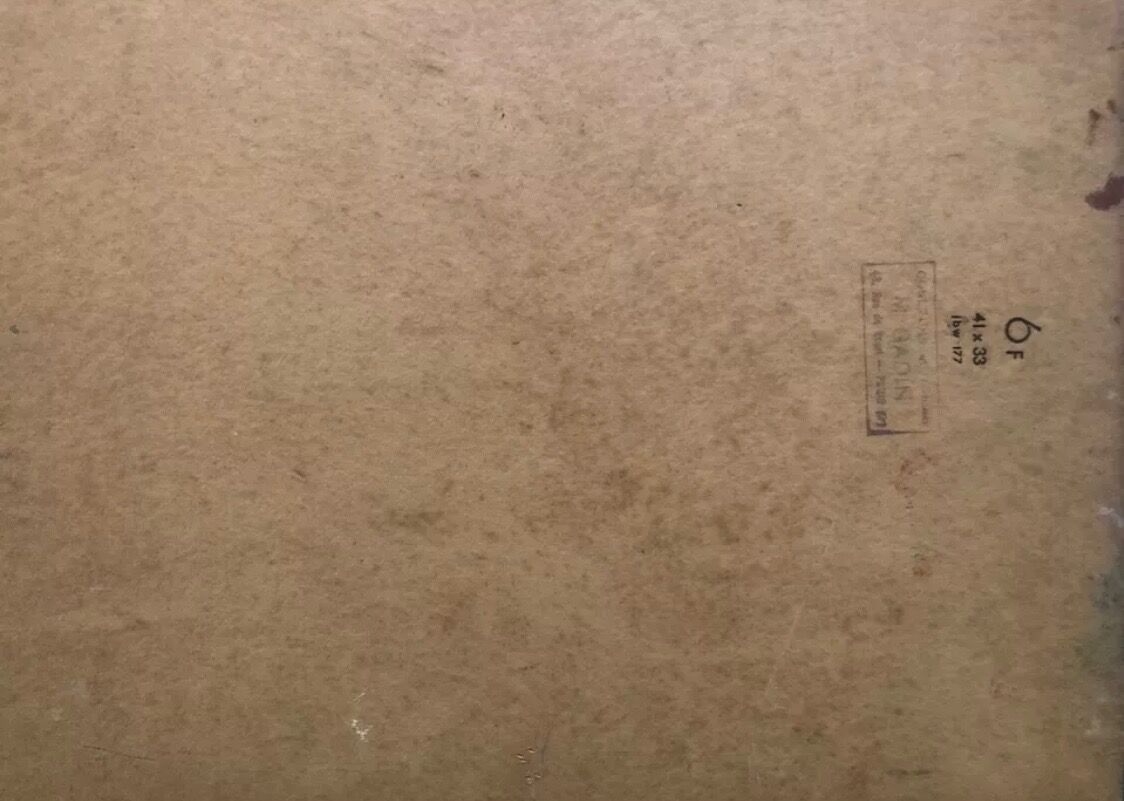 Painting painting XXth workshop sculpture still life