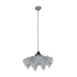 Old porcelain hanging and white opaline