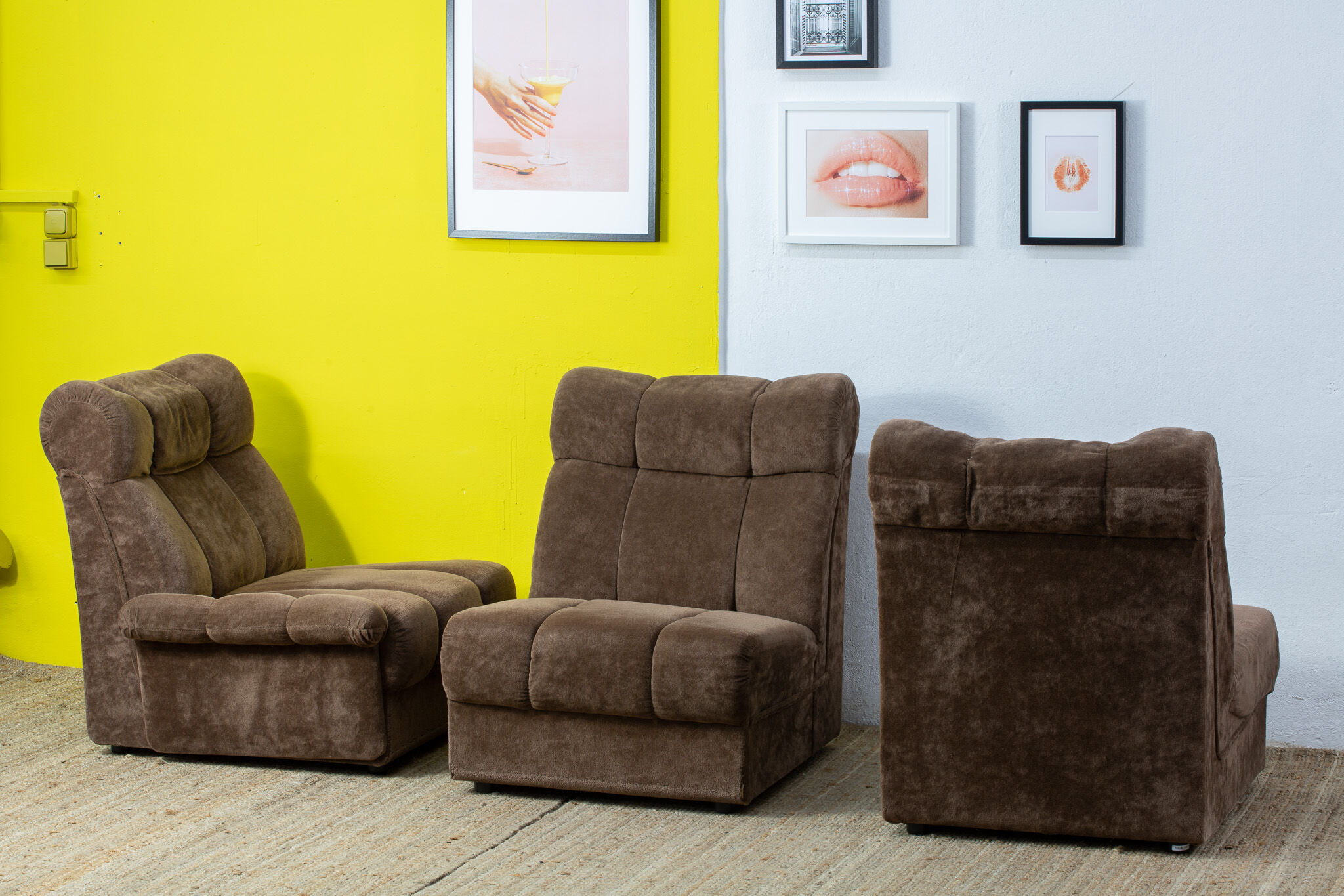 Vintage fireside chair 1970