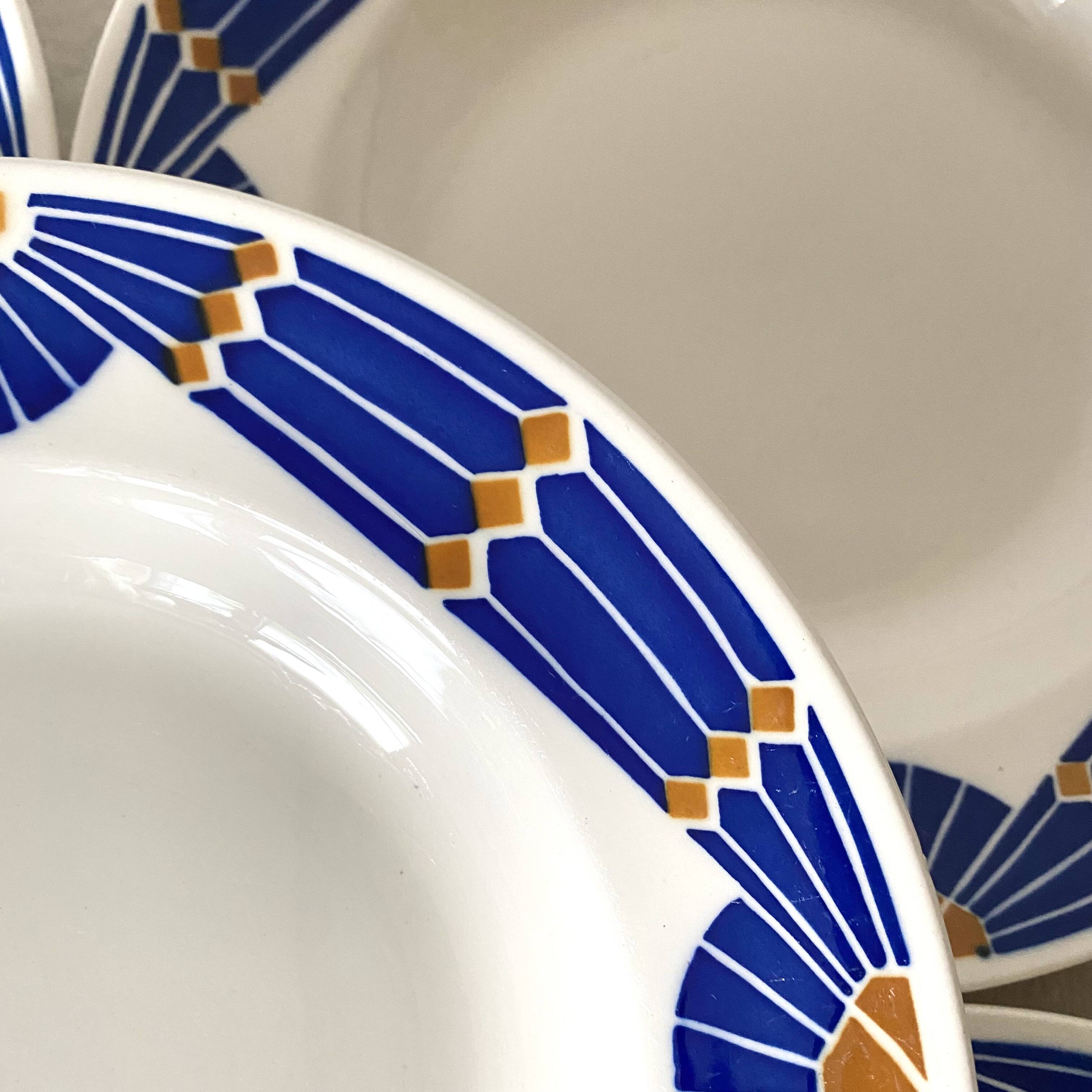 Deep plates Badonviller Saint Gabrielle 1900