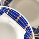 Assiettes creuses Badonviller Saint Gabrielle 1900