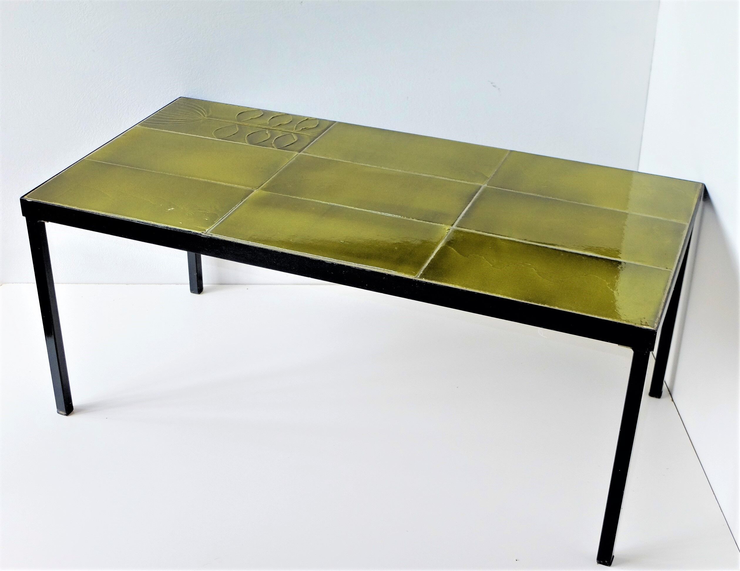Coffee Table Signed Roger Capron, 1960