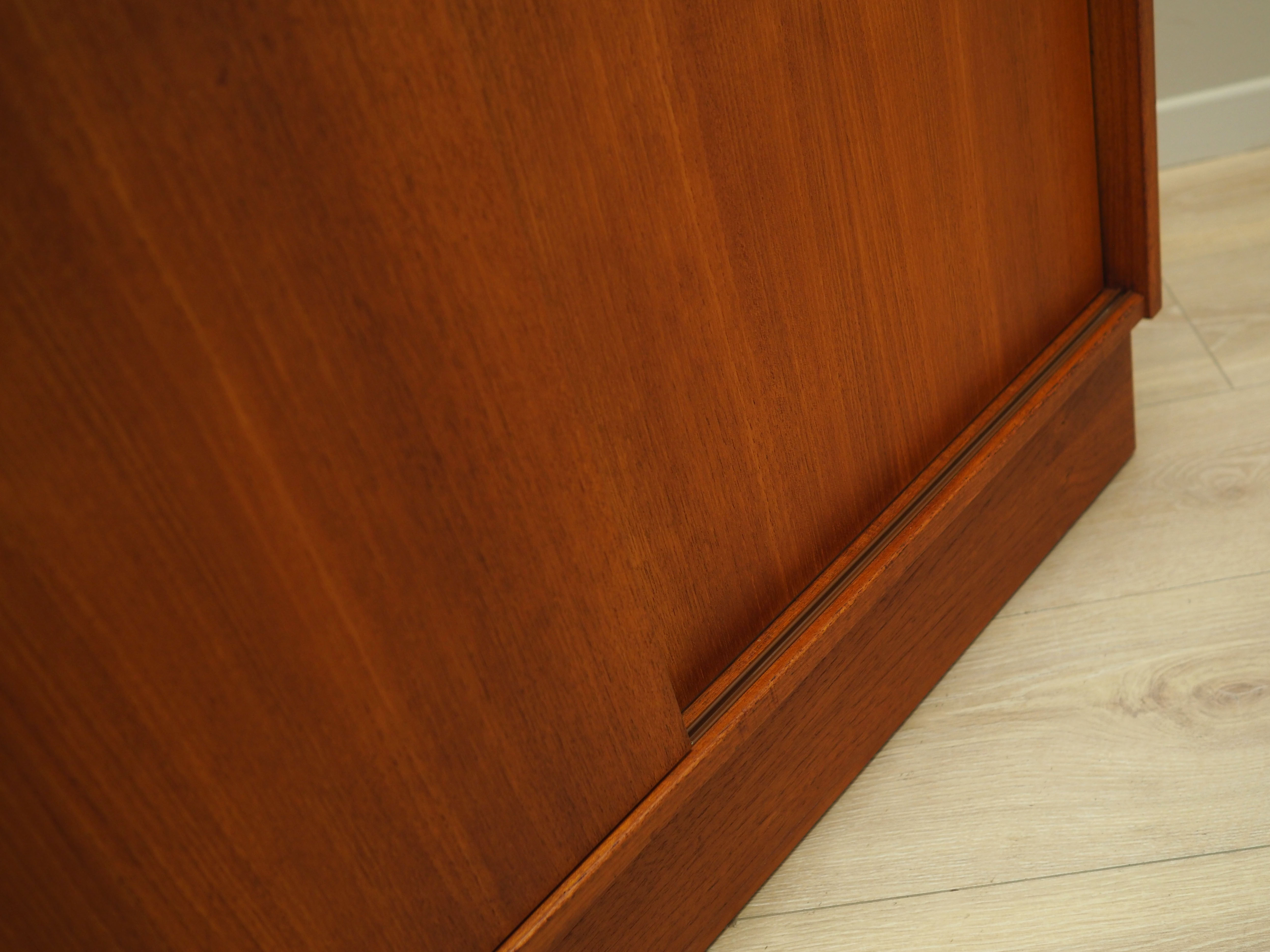 Teak bookcase, Danish design, 1960s, production: Denmark