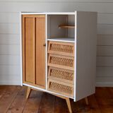 Rattan cabinet