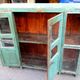 Green sideboard Indian teak wood