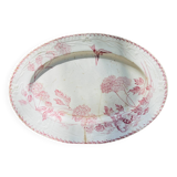 Oval ironstone dish from Creil & Montereau
