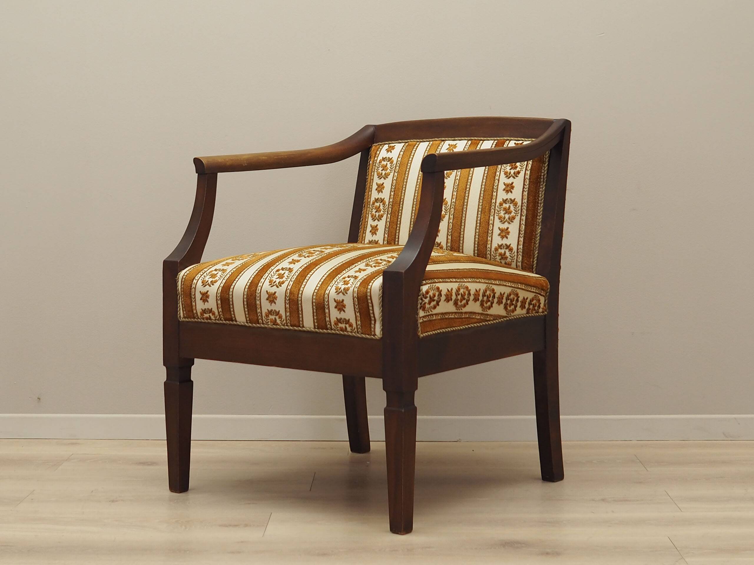 Mahogany armchair, Danish design, 1970s, production: Denmark