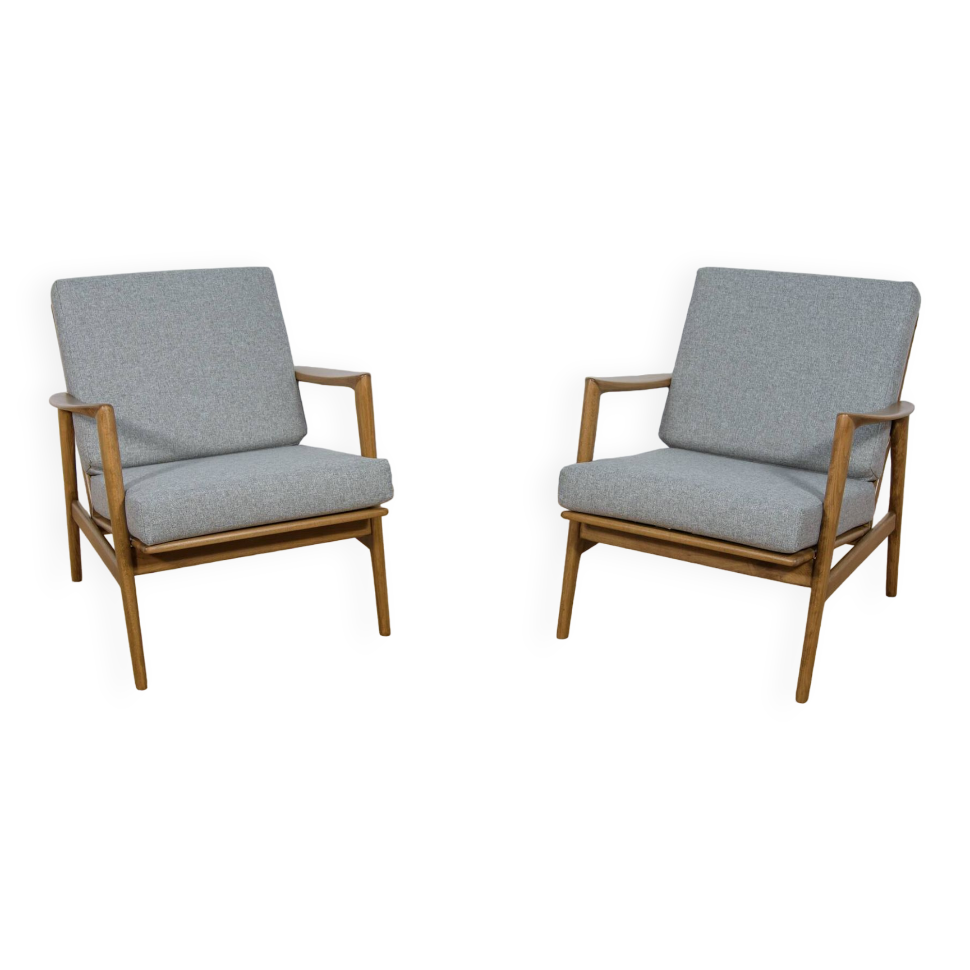 Model 300-139 Armchairs from Swarzędz Factory, 1960s, Set of 2