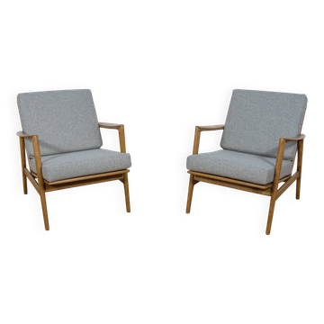 Model 300-139 Armchairs from Swarzędz Factory, 1960s, Set of 2