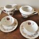 Duo of vintage porcelain cups