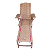 Rattan lounge chair