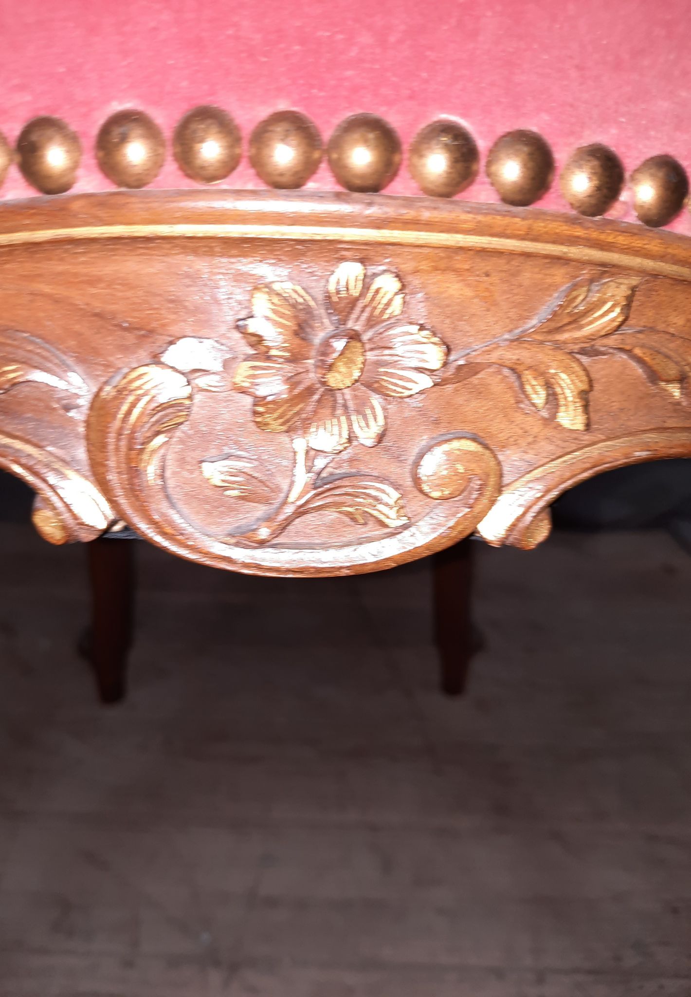 Pair of Louis XV style chairs