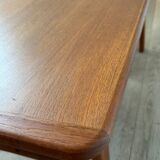 table basse en teck, Danemark années 60