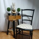 Chaise basse style napoleon iii
