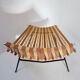 "Slats" chair in the style of Mod. 218 by Dirk Van Sliedregt for Rohé