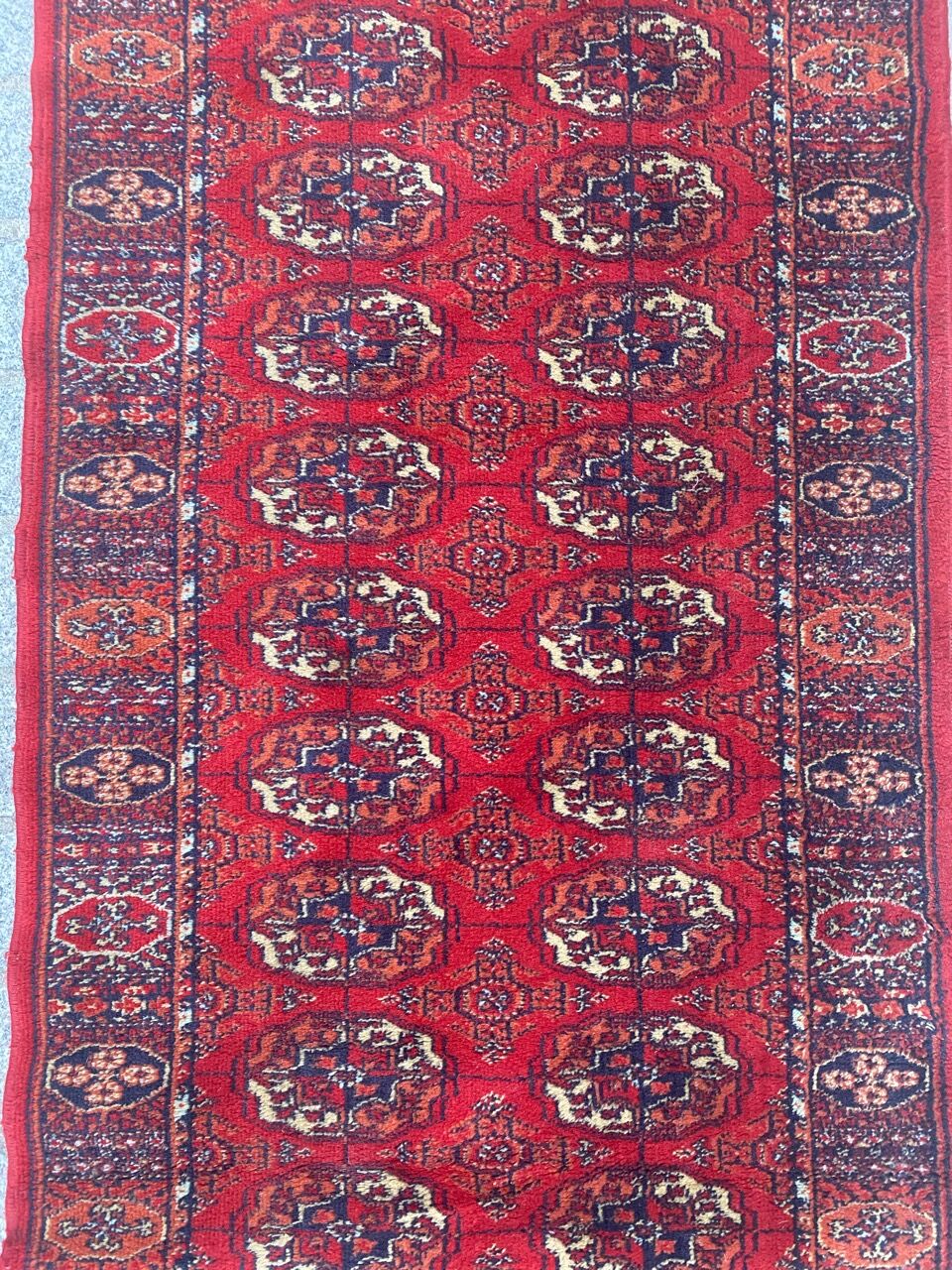Carpet designs bukhara in wool 70x144 cm