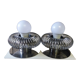 Iron wall lamp 2 bulbs