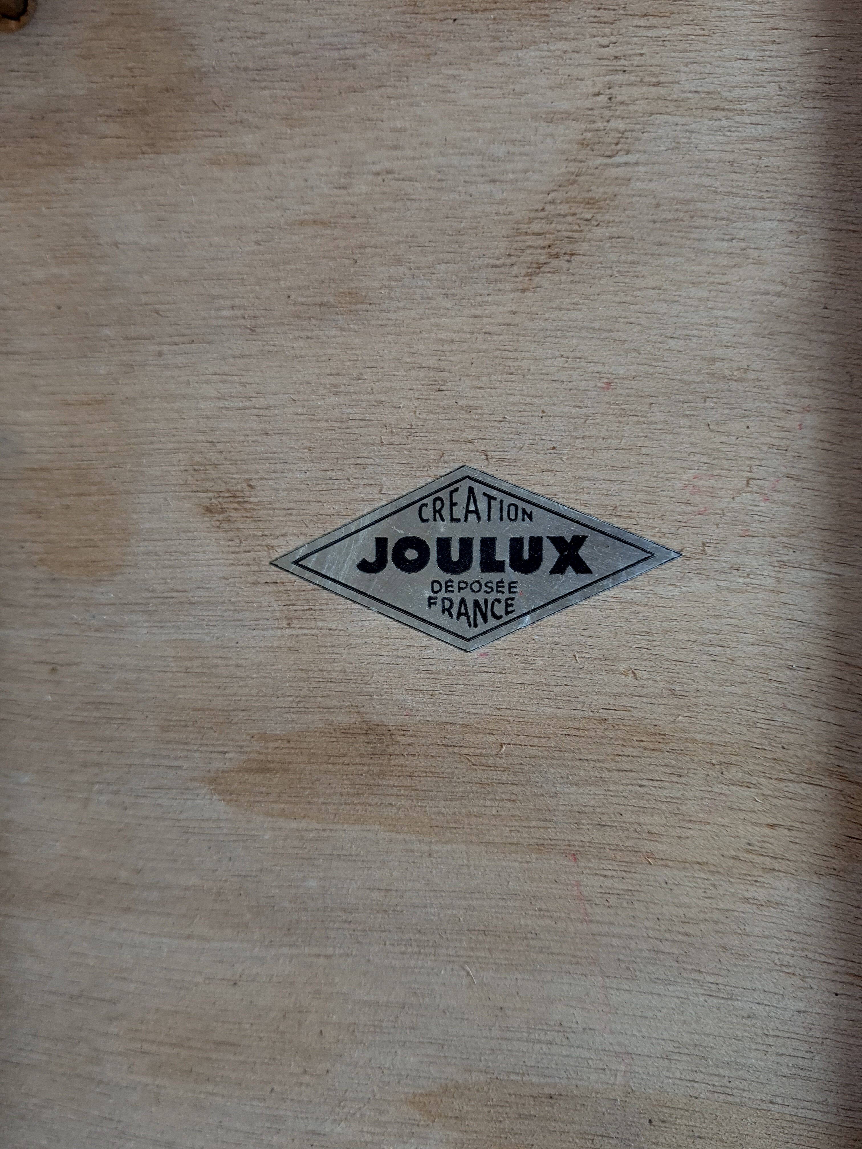 Mini table formica à rallonges vintage 60/70s Création Joulux 47x28x27 cm