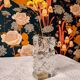 Vase Ingrid Glashütte soliflore in crystal Block crystal