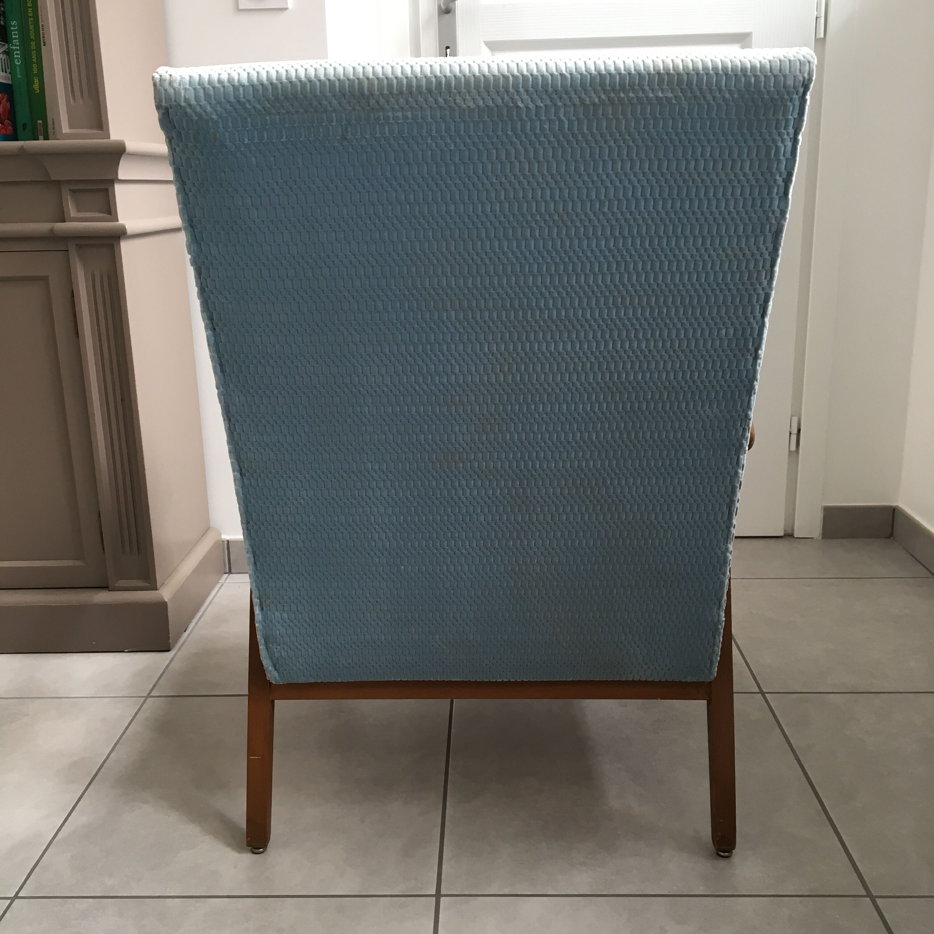 Boomerang style armchair 60s