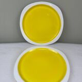 Assiettes « citron »