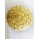 Early 21st Century Gold-Flowers Murano Glass Flush Mount