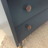 1960s chest with compass foot in brass