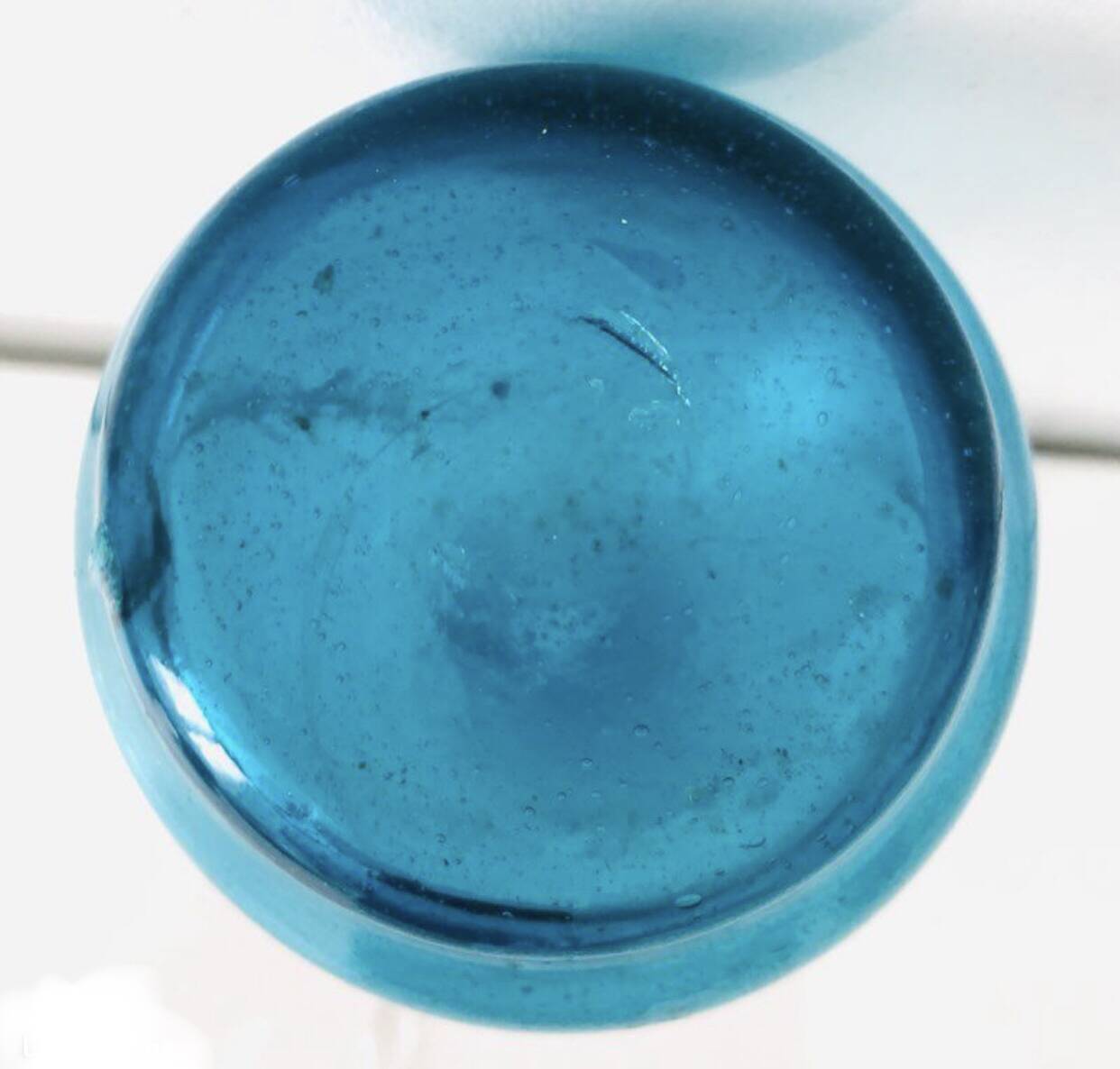 Blue Blown Glass Soliflore Vase