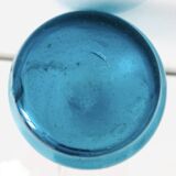 Vase Soliflore Bleu Verre Soufflé