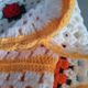 Crochet cushion cover 35x35